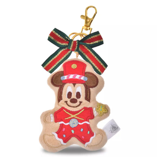 NOV 4 PREORDER - Japan Disney Store - Christmas 2025 - Mickey Mouse - Christmas Cookie - Plush Keychain