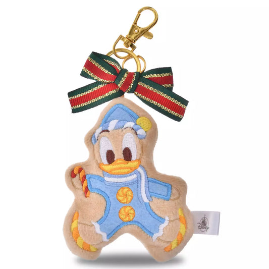 NOV 4 PREORDER - Japan Disney Store - Christmas 2025 - Donald Duck - Christmas Cookie - Plush Keychain