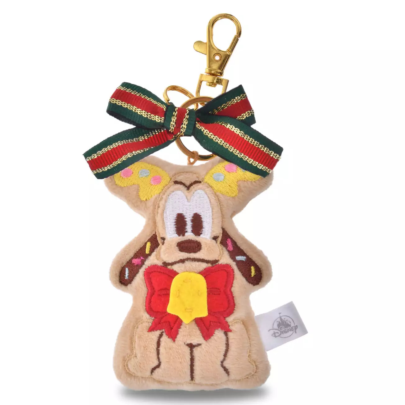 NOV 4 PREORDER - Japan Disney Store - Christmas 2025 - Pluto - Christmas Cookie - Plush Keychain