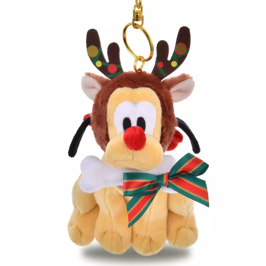 NOV 4 PREORDER - Japan Disney Store - Christmas 2025 - Pluto Plush Keychain