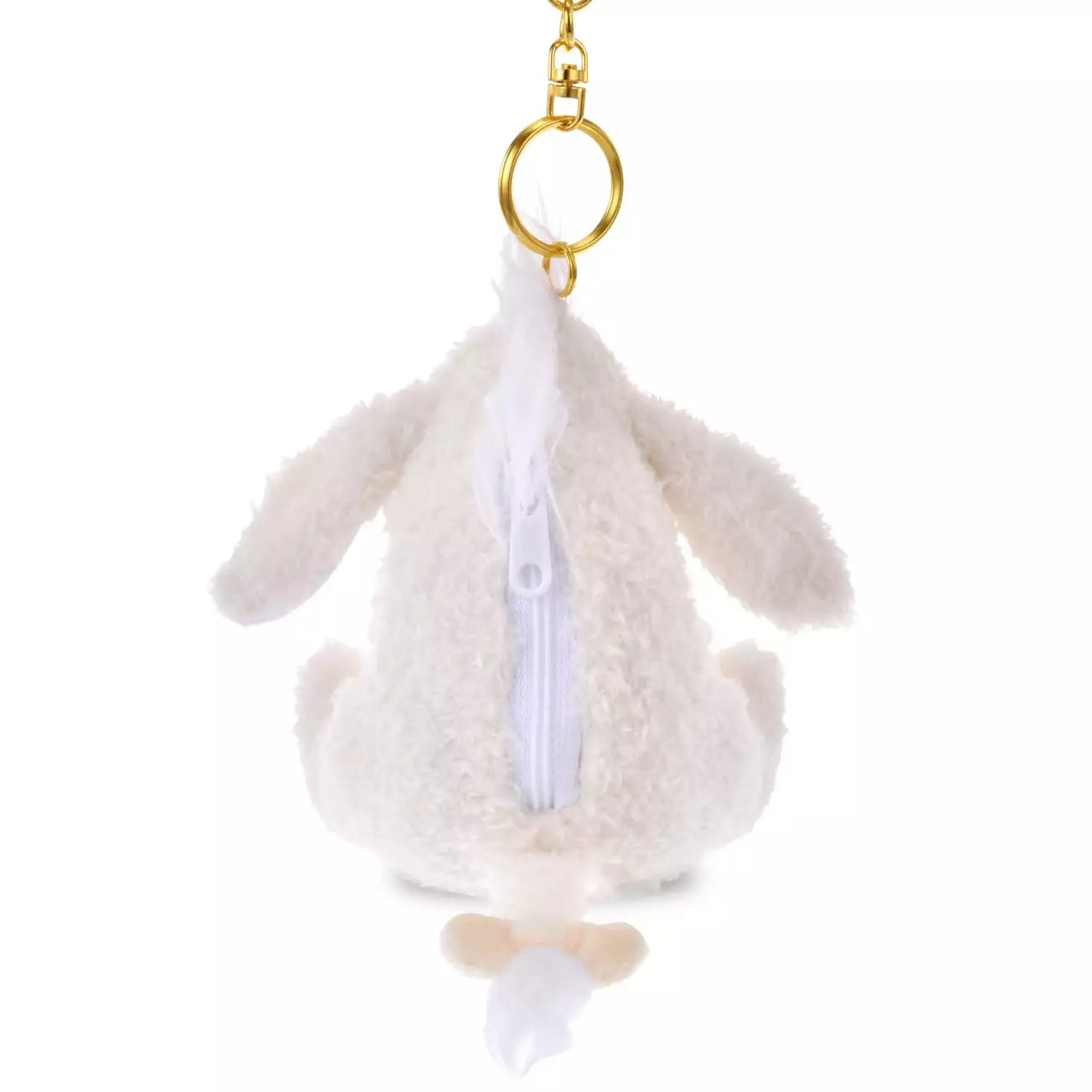NOV 11 PREORDER - Japan Disney Store - White Pooh - 2Way Winnie the Pooh - Eeyore Plush Keychain