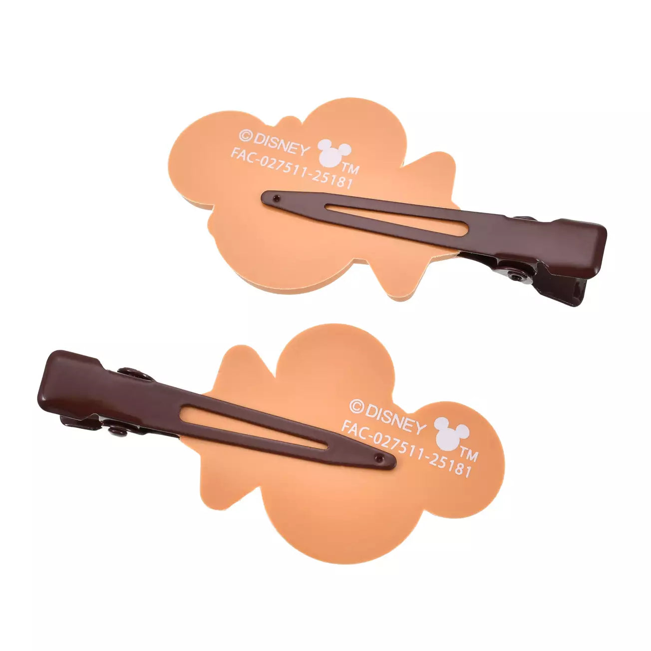 Japan Disney Store - Mickey & Minnie Mouse - Christmas Hair Clip Set