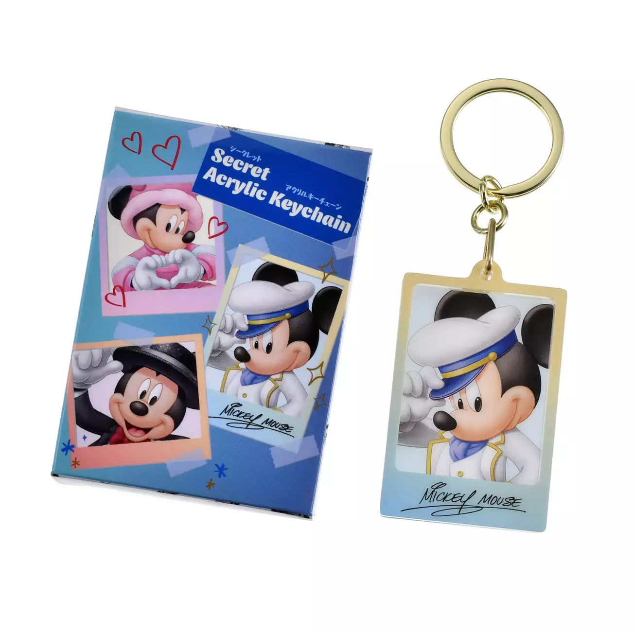 28 OCT PREORDER - Japan Limited - Happy Birthday Mickey - Acrylic Keychain Blind Box