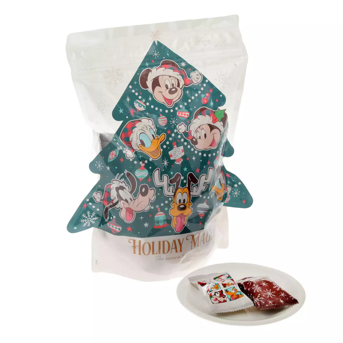 NOV 4 PREORDER - Japan Disney Store - Christmas 2025 - Mickey & Friends - Chocolate Crunch Bag