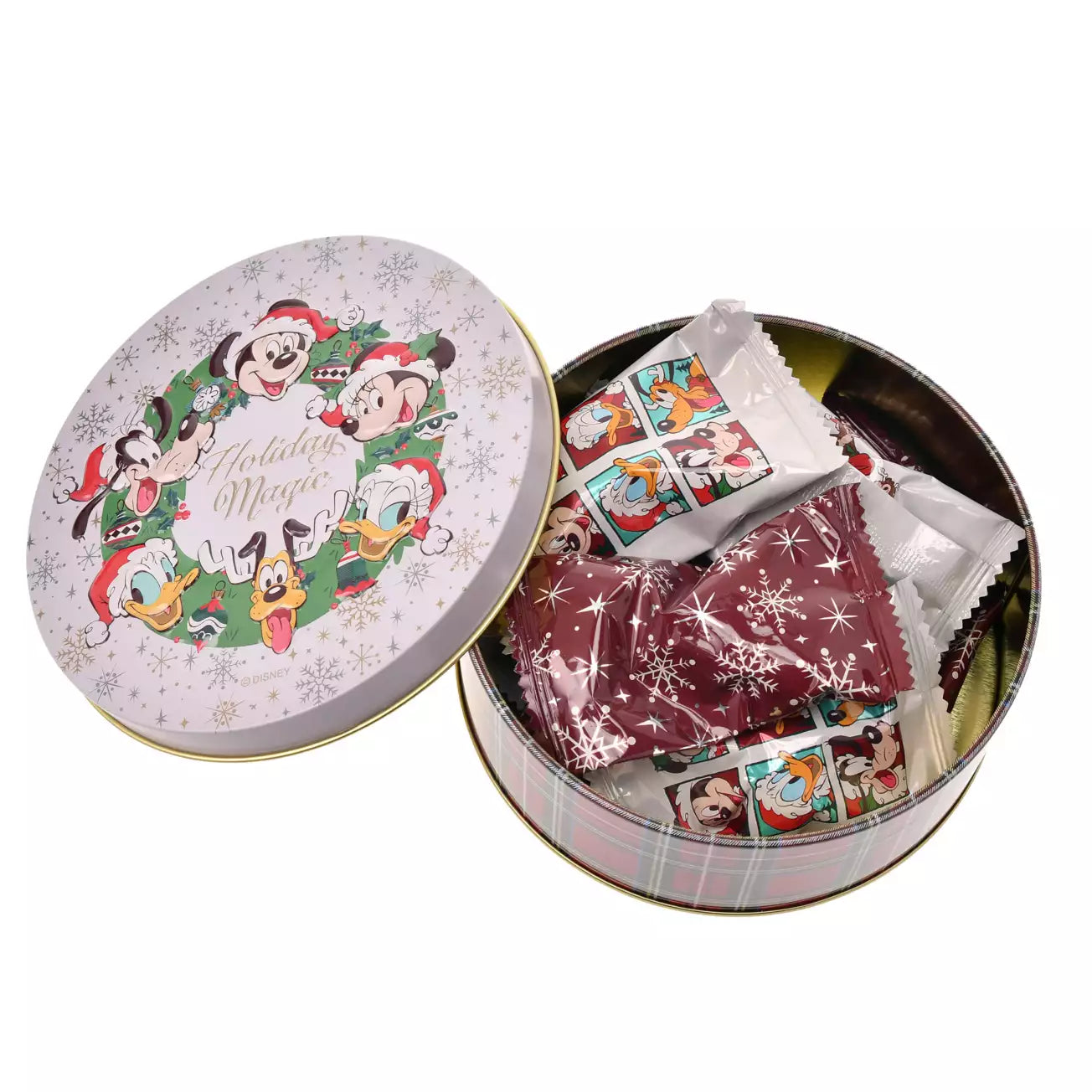 NOV 4 PREORDER - Japan Disney Store - Christmas 2025 - Mickey & Friends - Chocolate Crunch Tin