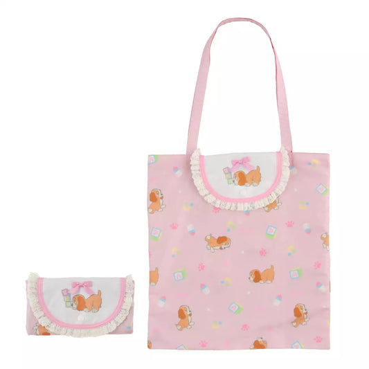 OCT 3 PREORDER - Japan Limited - Mellow Hug - Lady & the Tramp - Lady Foldable Tote Bag