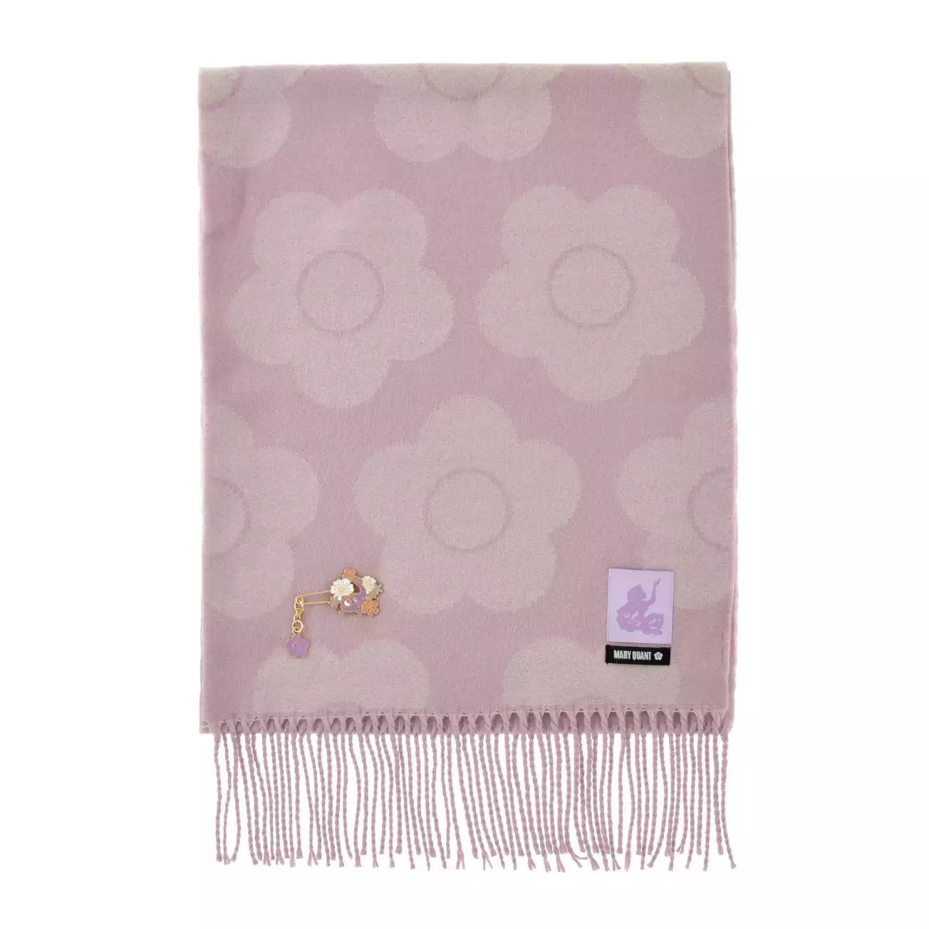 18 NOV PREORDER - Japan Disney Store - Mary Quaint x Rapunzel - Scarf with Pin