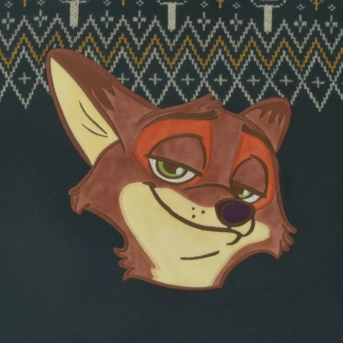 Japan Disney Store - Knit Collection - Zootopia - Nick Wilde - Long Sleeve Sweater