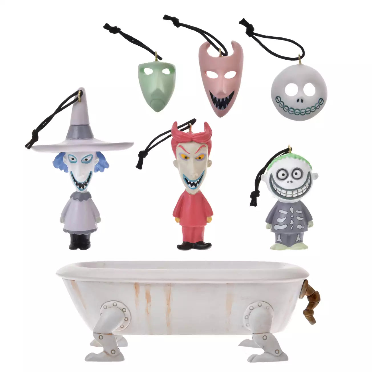 NOV 4 PREORDER - Japan Disney Store - Christmas 2025 - Jack Skellington - The Nightmare Before Christmas -  Christmas Ornament Set