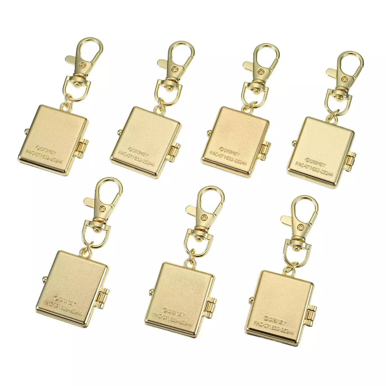 Japan Disney Store - Disney Princess - Locket Charm Keychain - Blind Box