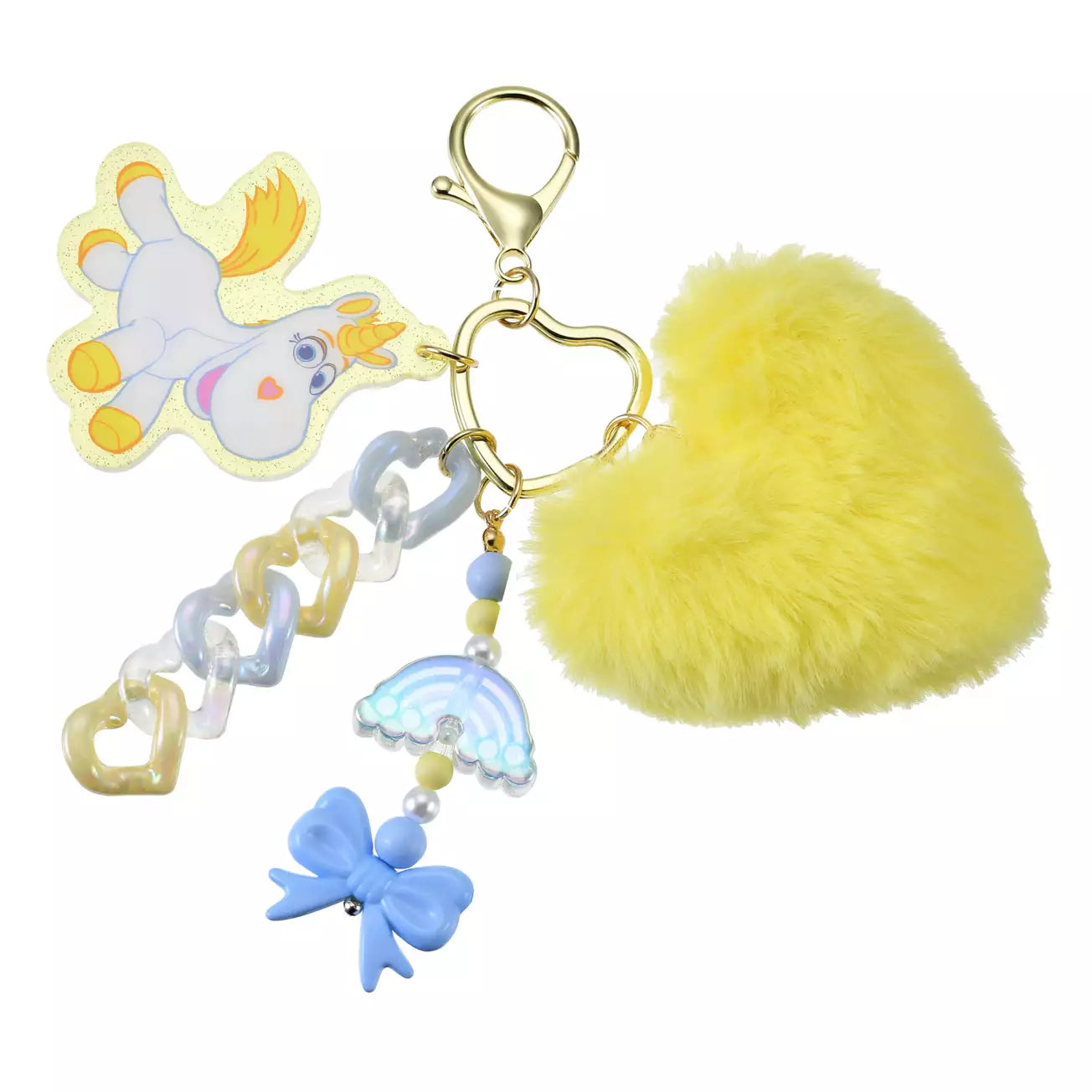 Japan Disney Store - Toy Story - Buttercup - Fluffy Jingling Keychain