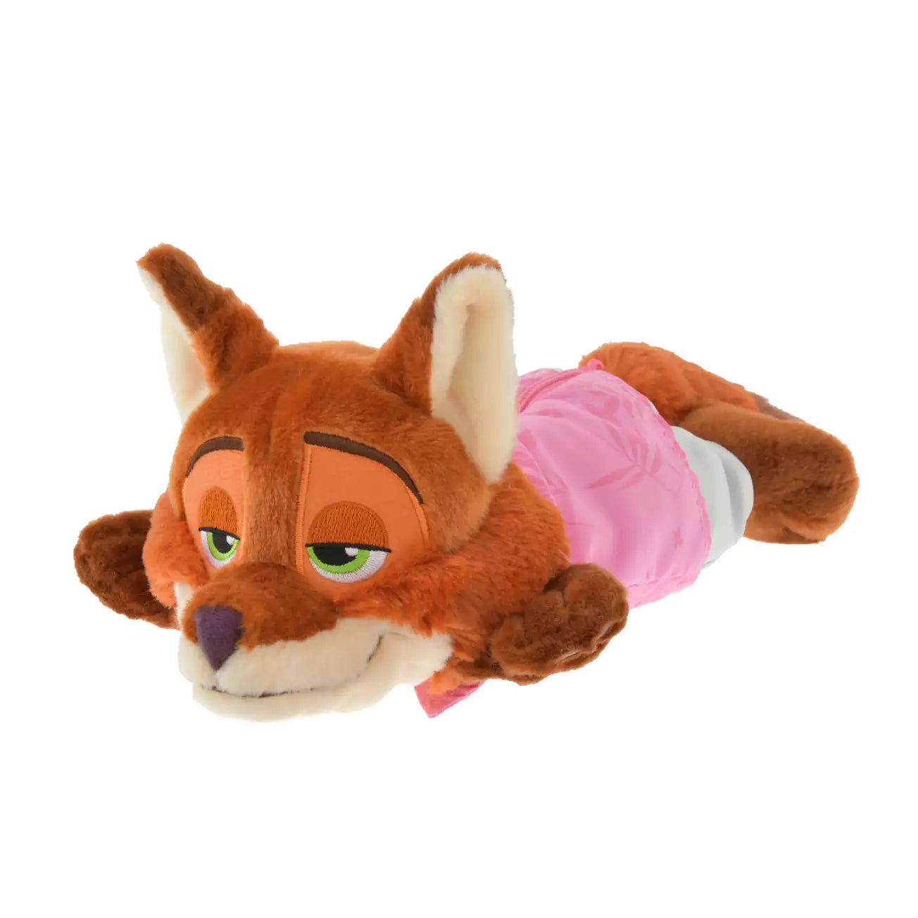 Japan Disney Store - Zootopia 2 - Nick Wilde - Plush Pencil Case