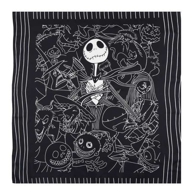 SEPT 16 PREORDER - Japan Limited - The Nightmare Before Christmas - Scarf and Ring Set