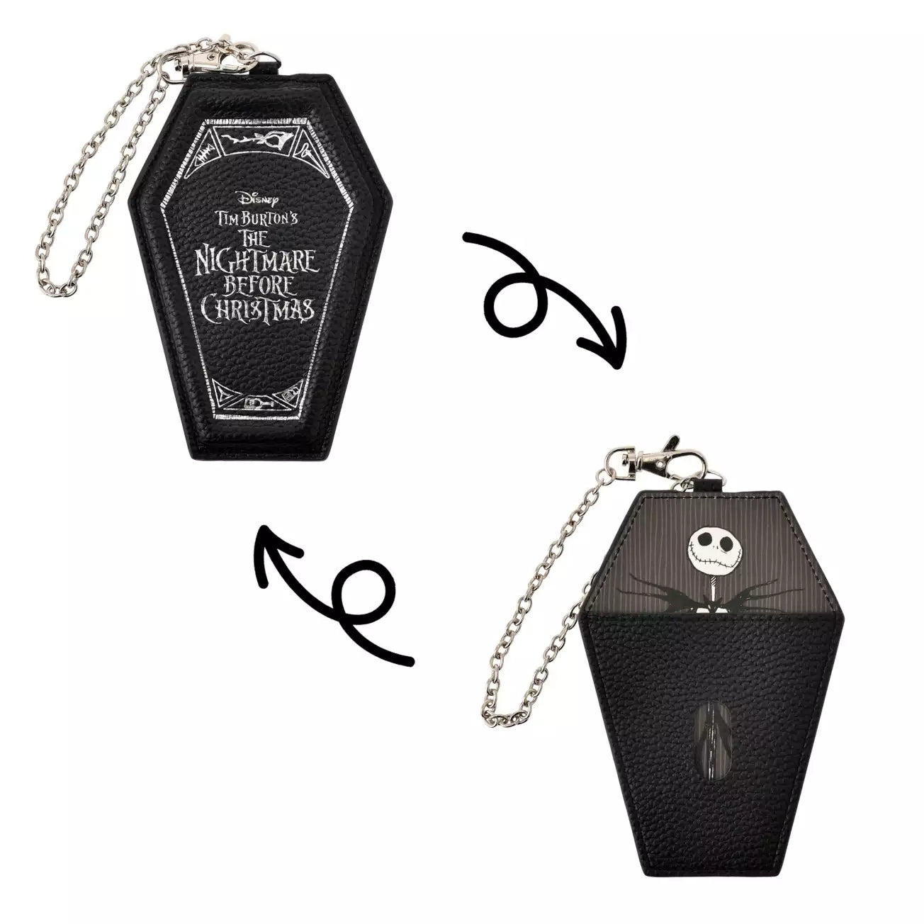 SEPT 16 PREORDER - Japan Limited - The Nightmare Before Christmas - Jack Skellington Pass Case