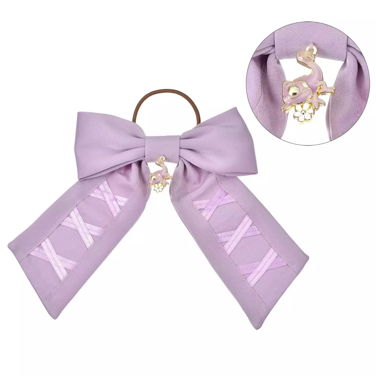 18 NOV PREORDER - Japan Disney Store - Tangled 15th Anniversary - Rapunzel & Pascal Hair Tie