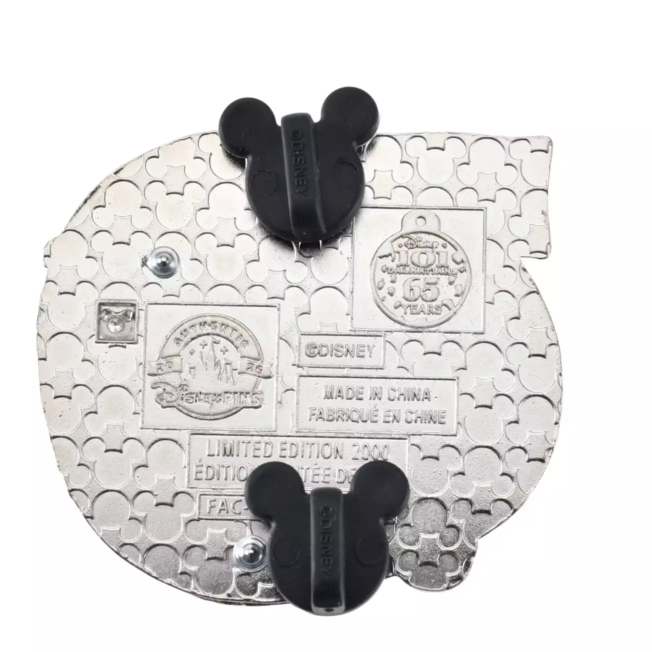 JAN 20 PREORDER - Japan Disney Store - 101 Dalmatians - 65th Anniversary - Cruella de Vil, Jasper & Horace - Pin