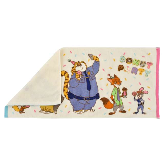 FEB 9 PREORDER - Japan Disney Store - Zootopia - 10th Anniversary Collection - Face Towel