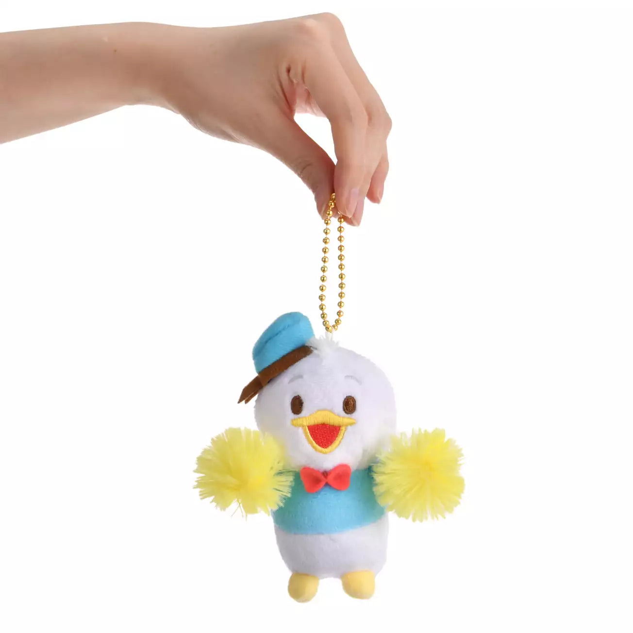 JAN 1 PREORDER - Disney Store Japan - Support PONPON - Donald Duck - Plush Keychain