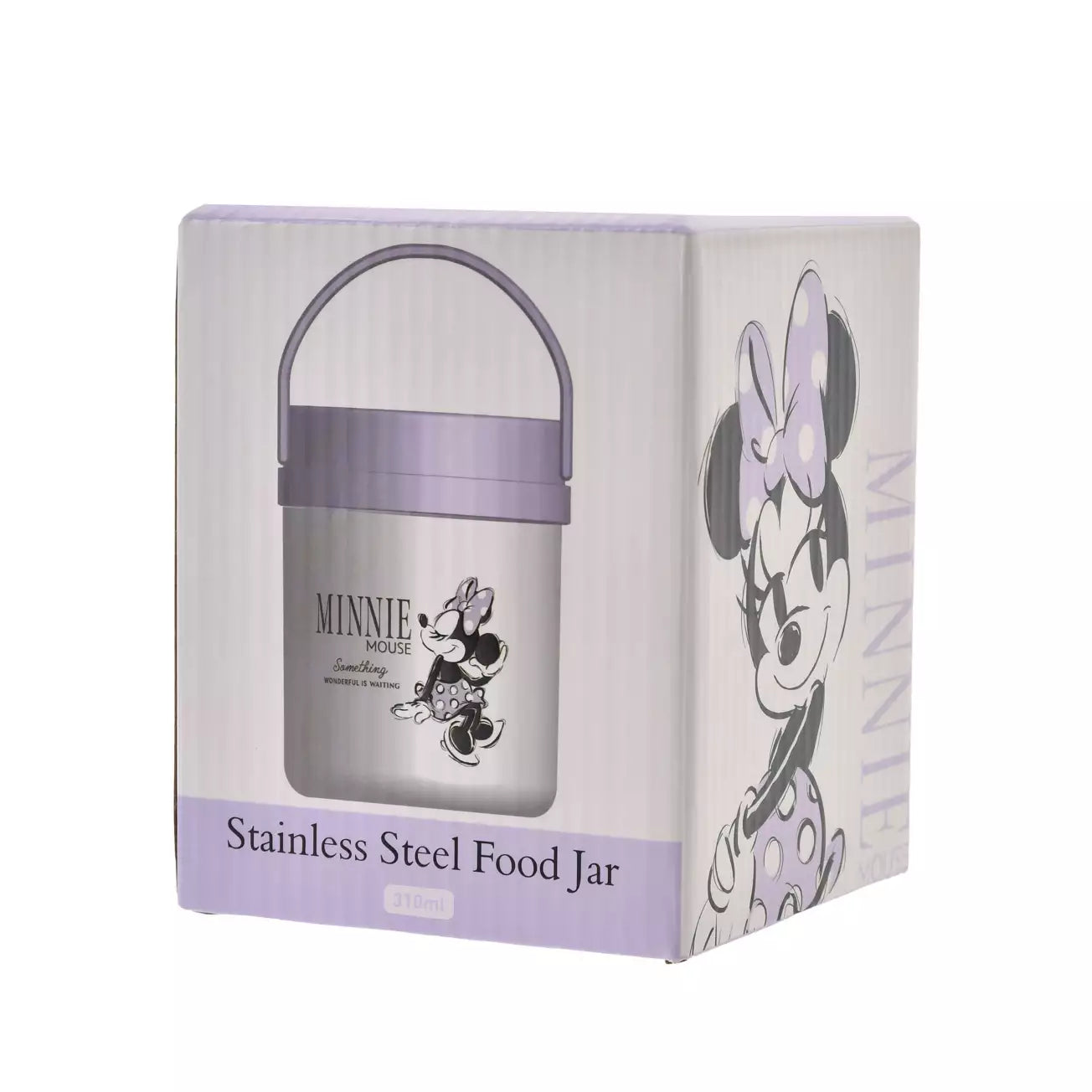Japan Disney Store - New Lifestyle - Minnie Mouse - Stainless Steel Food Jar / Canister