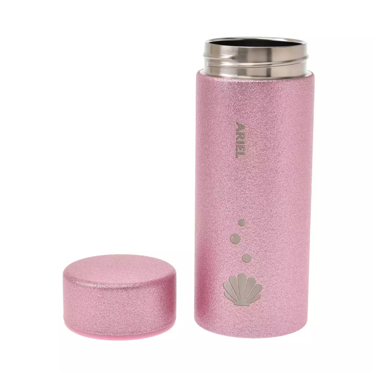 JAN 20 PREORDER - Japan Disney Store - The Little Mermaid - Ariel & Flounder - Stainless Steel Bottle