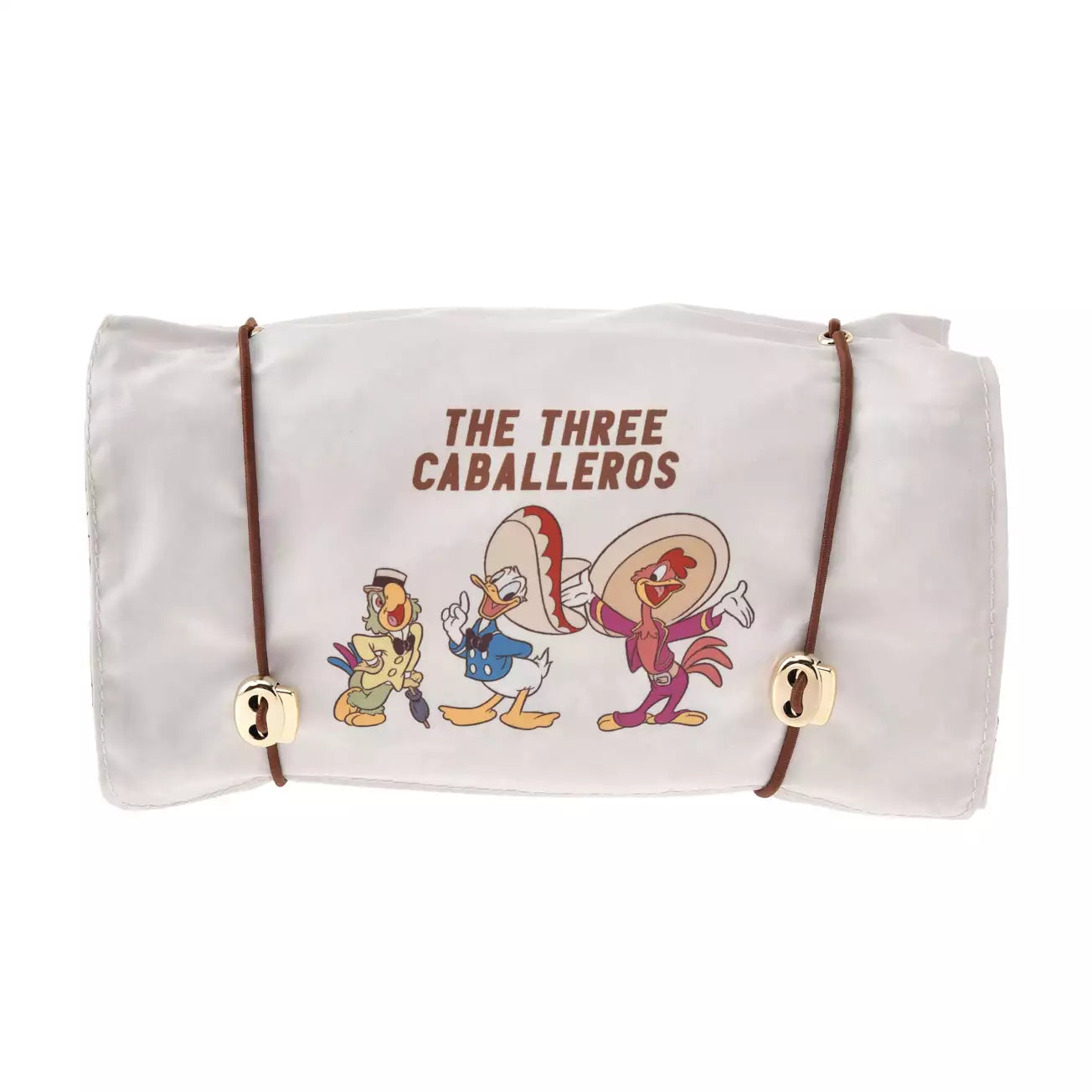 Japan Disney Store - The Three Caballeros - Travel with Amigos - Donald, Jose Carioca & Panchito - Hanging Pouch