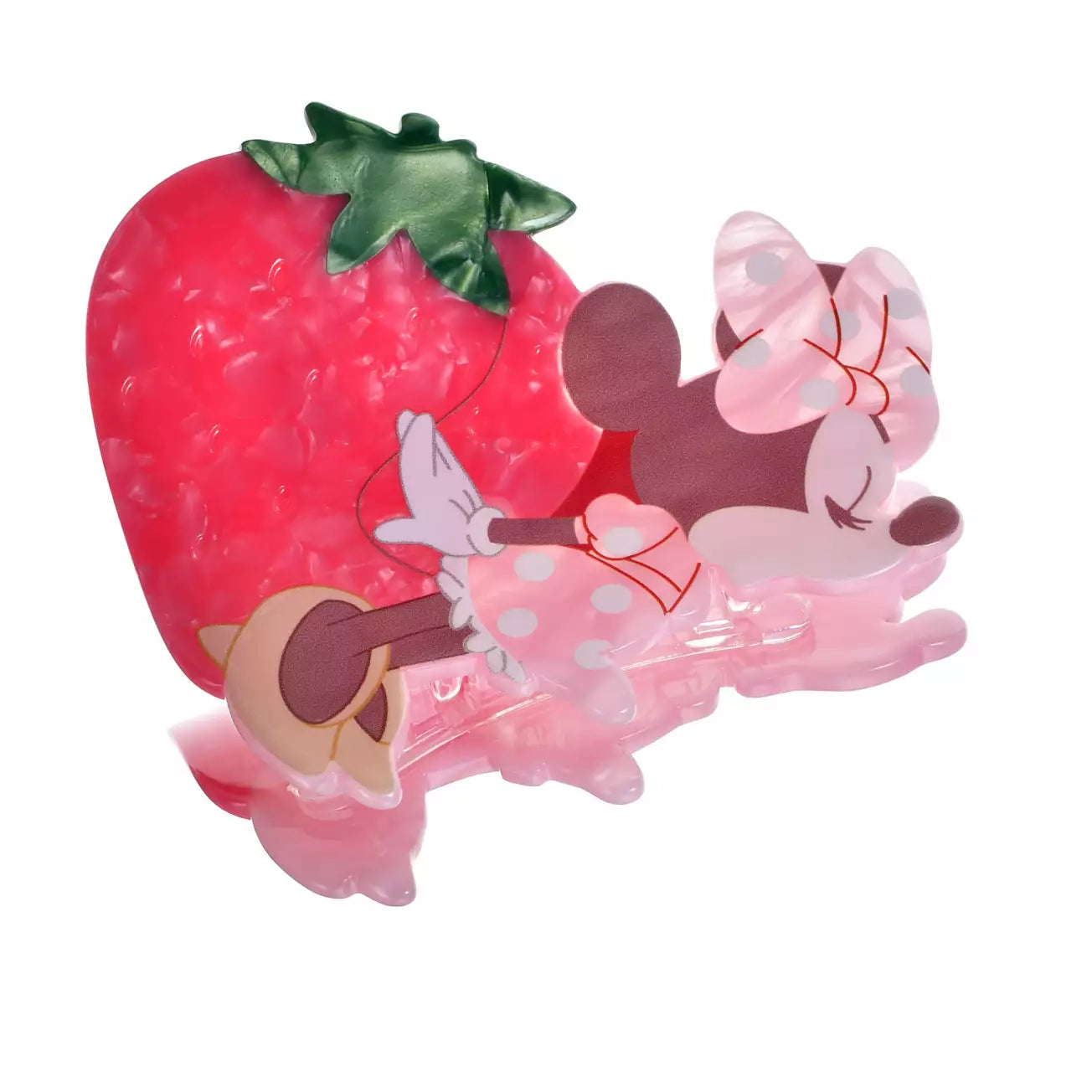 JAN 27 PREORDER - Japan Disney Store - Glossy Fruits - Minnie Mouse - Die-Cut Hair Clip
