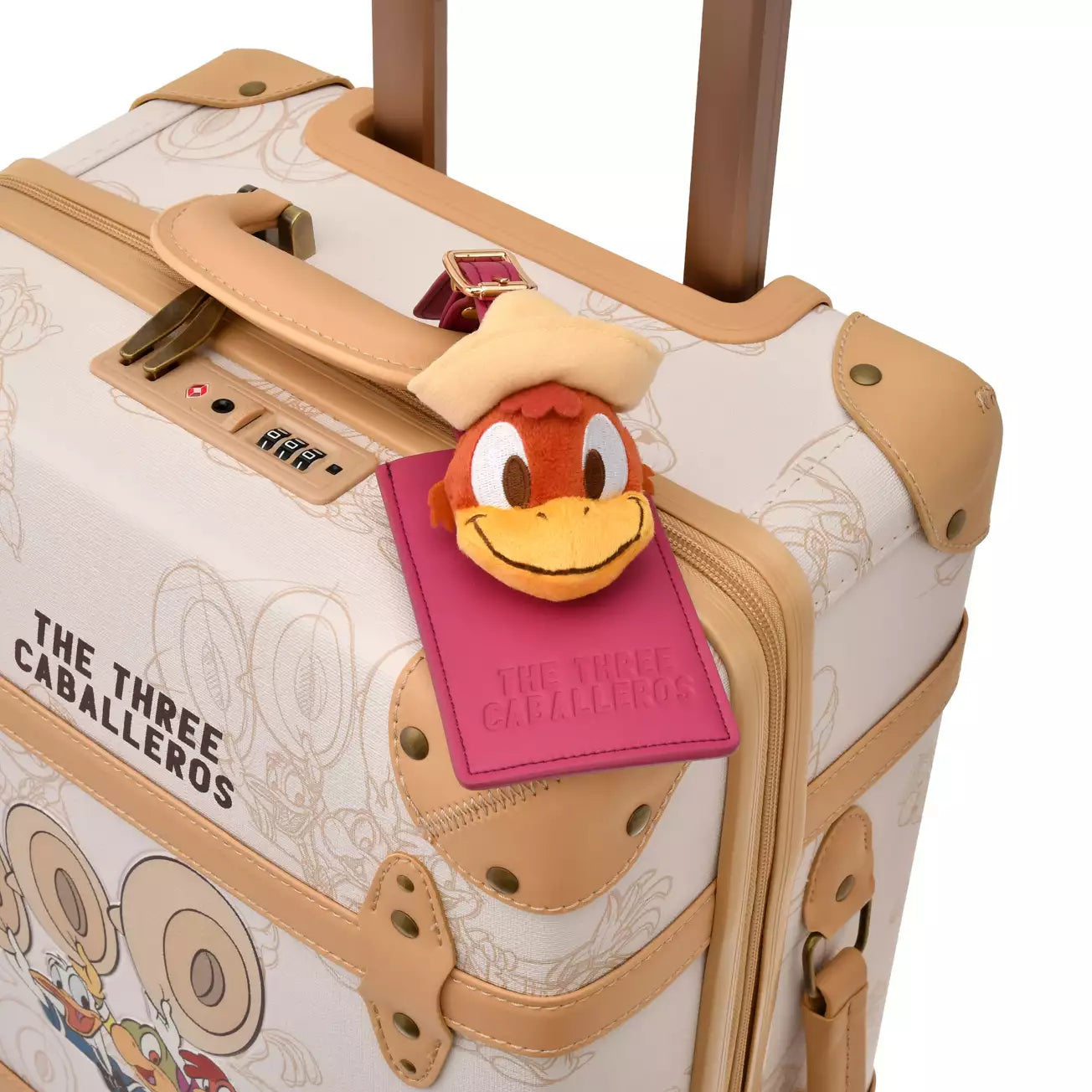 Japan Disney Store - The Three Caballeros - Travel with Amigos - Panchito - Luggage Tag with Mascot