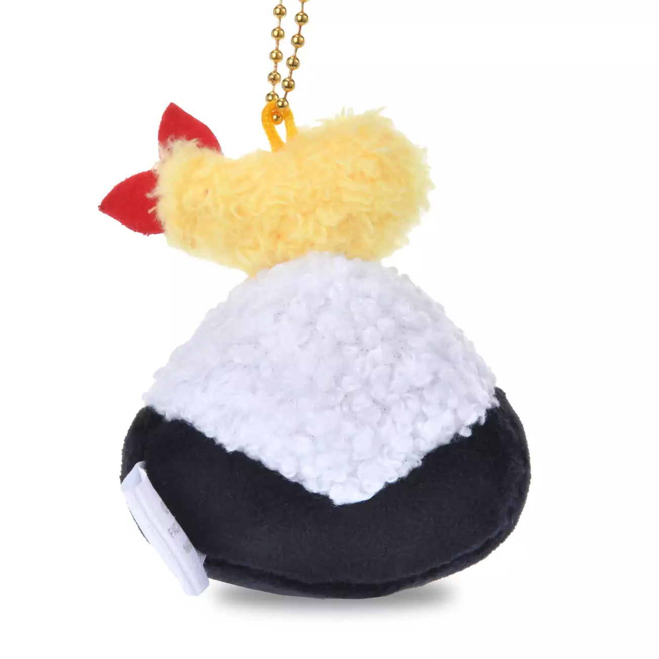 Japan Disney Store - Baymax - Onigiri / Rice Ball - Shrimp Tempura - Plush Keychain