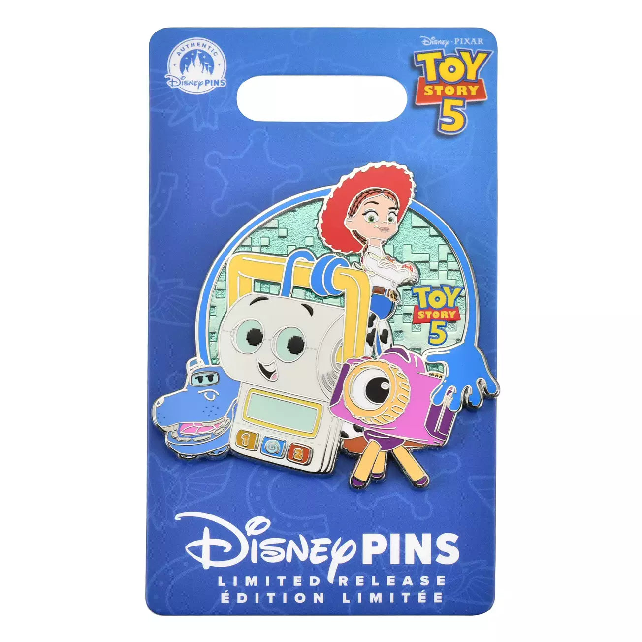 JUNE 30 PREORDER - Japan Disney Store - Toy Story 5 - Jesse & Tech Trio Pin