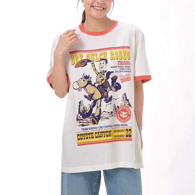 JUNE 30 PREORDER - Japan Disney Store - Toy Story Fashion - Oversized Western T-Shirt