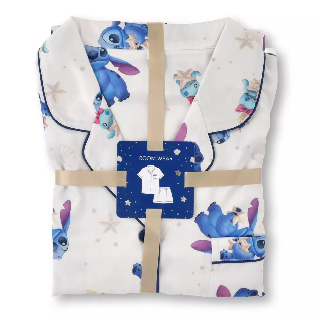 JUNE 2 PREORDER - Japan Disney Store - Stitch Day 2026 - Stitch & Scrump Short-Sleeve Pajamas