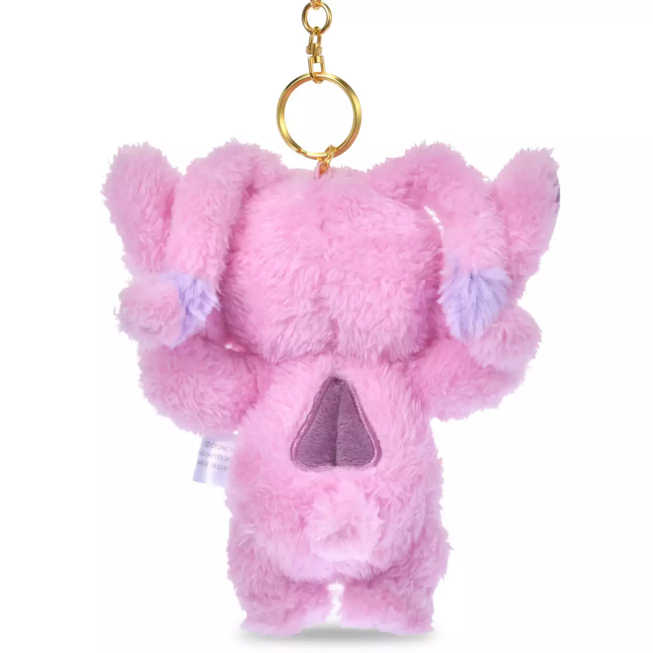 Japan Disney Store - Lilo & Stitch Angel Plush Keychain - Disney Animal Touch