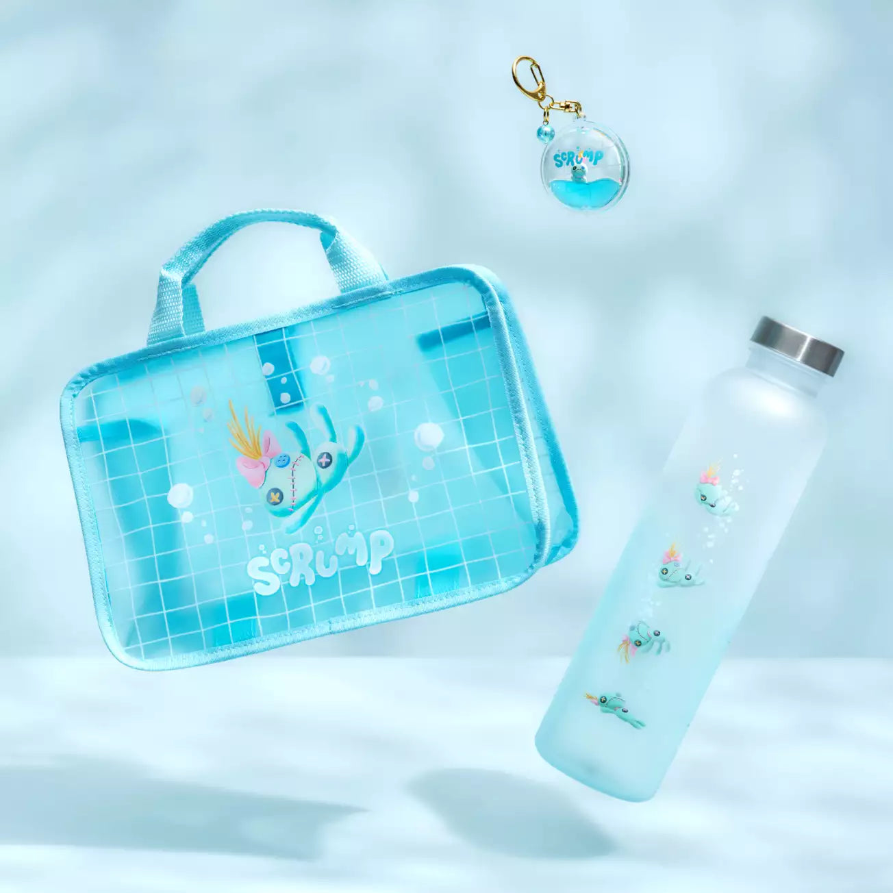 Japan Disney Store - Lilo & Stitch - Scrump Collection - Spa Bag