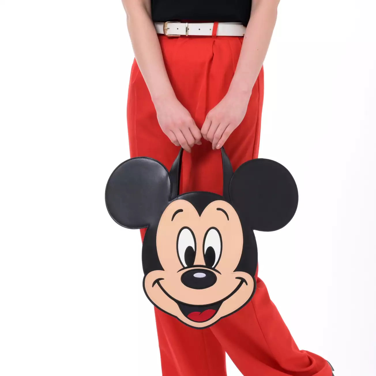 EMS SHIPPING ONLY - Japan Disney Store - Poppin' Goods - Mickey Mouse - Tote Bag 2WAY