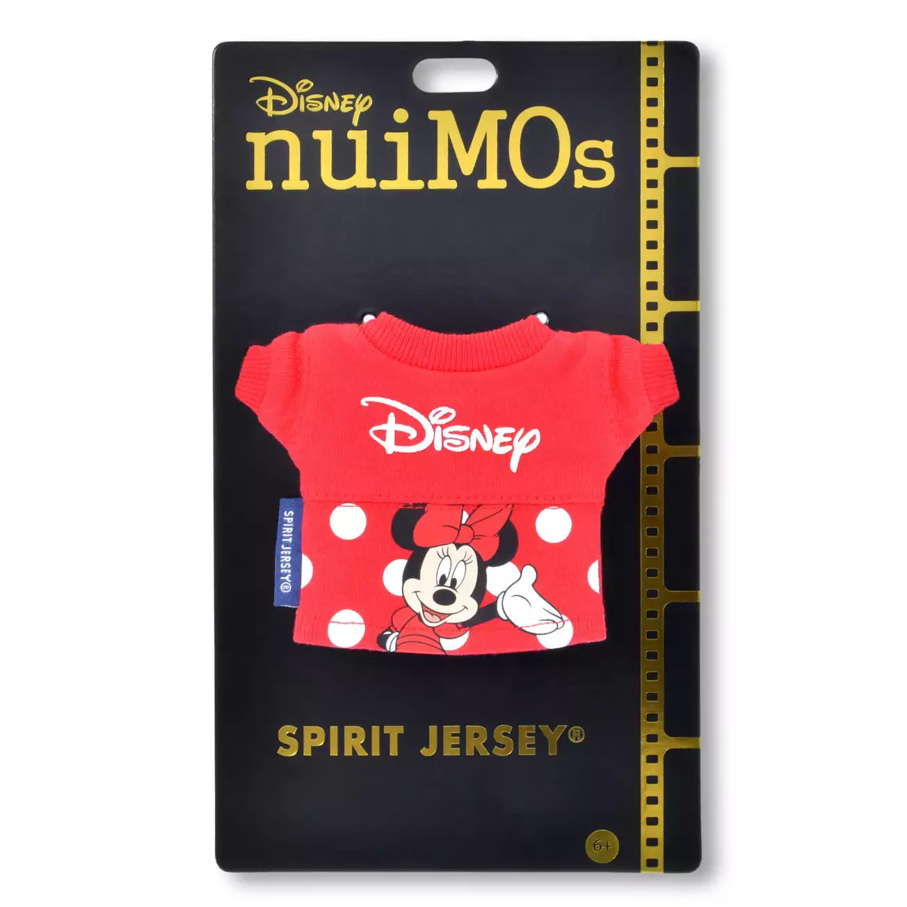 Japan Disney Store - Minnie Mouse - Spirit Jersey - nuiMOs Plush Toy Costume Long-Sleeve T-Shirt - Disney Logo