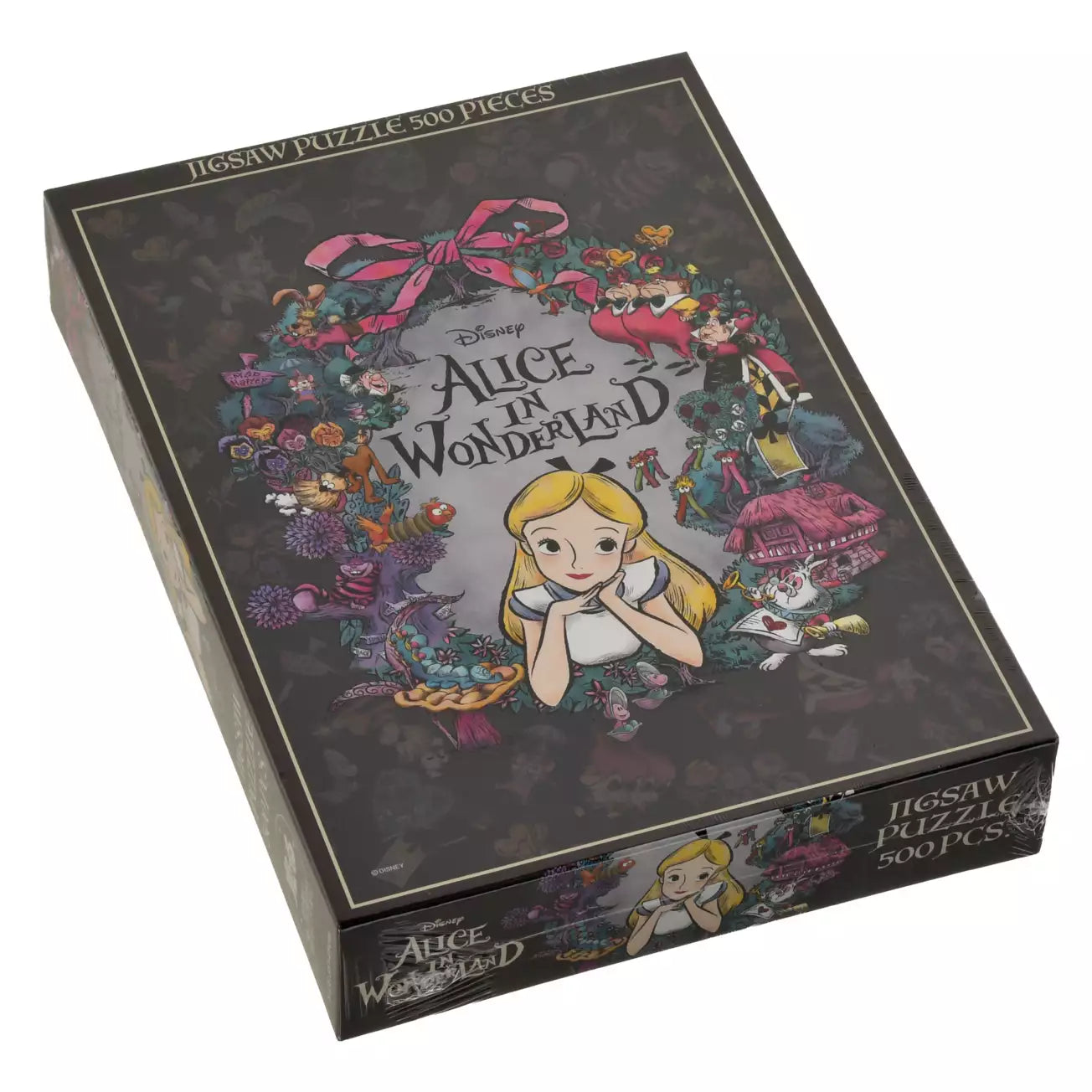 JUNE 16 PREORDER - Japan Disney Store - Alice in Wonderland 75th Anniversary - 500 Piece Jigsaw Puzzle - Glow-in-the-Dark