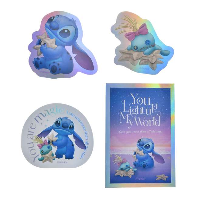 JUNE 2 PREORDER - Japan Disney Store - Stitch Day 2026 - Stitch & Scrump Sticker Collection