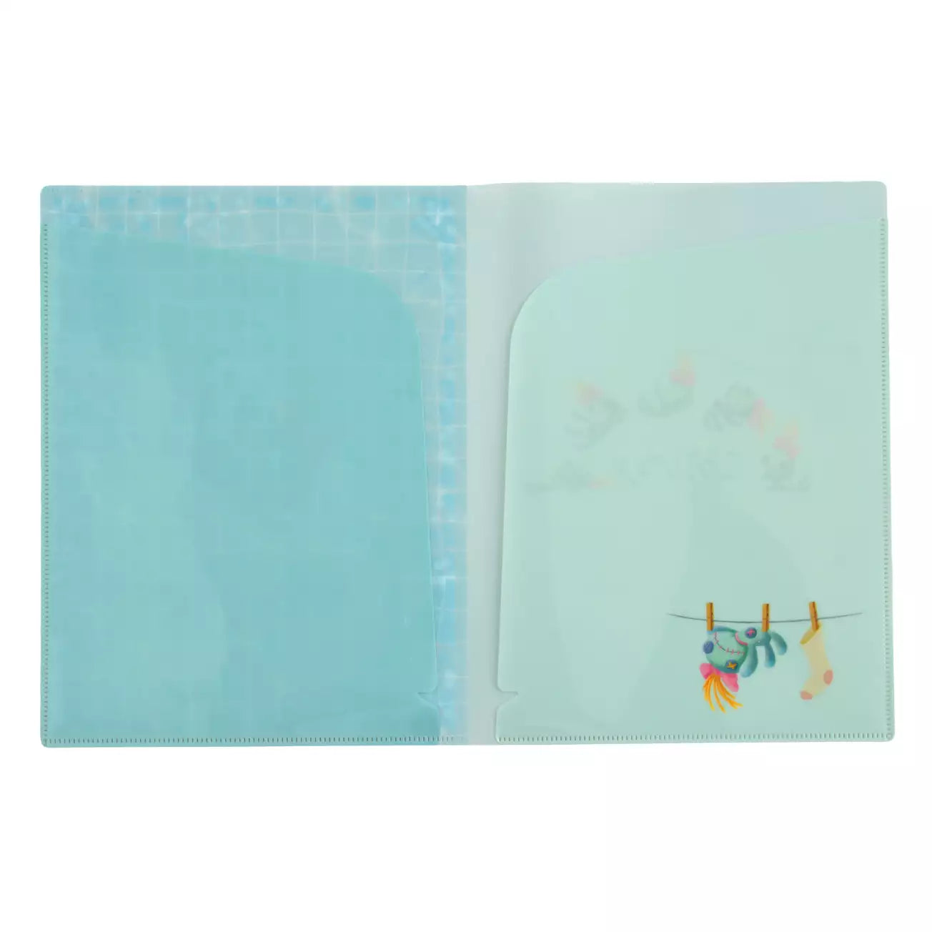 Japan Disney Store - Lilo & Stitch - Scrump Collection - Clear File 2 Pockets
