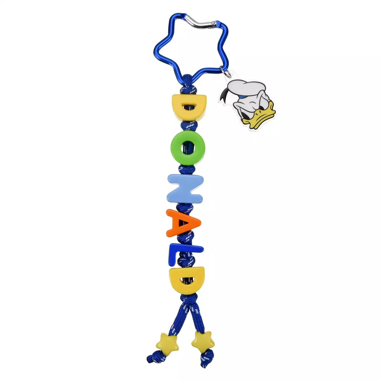 Japan Disney Store - Donald Duck Keychain with Name Beads