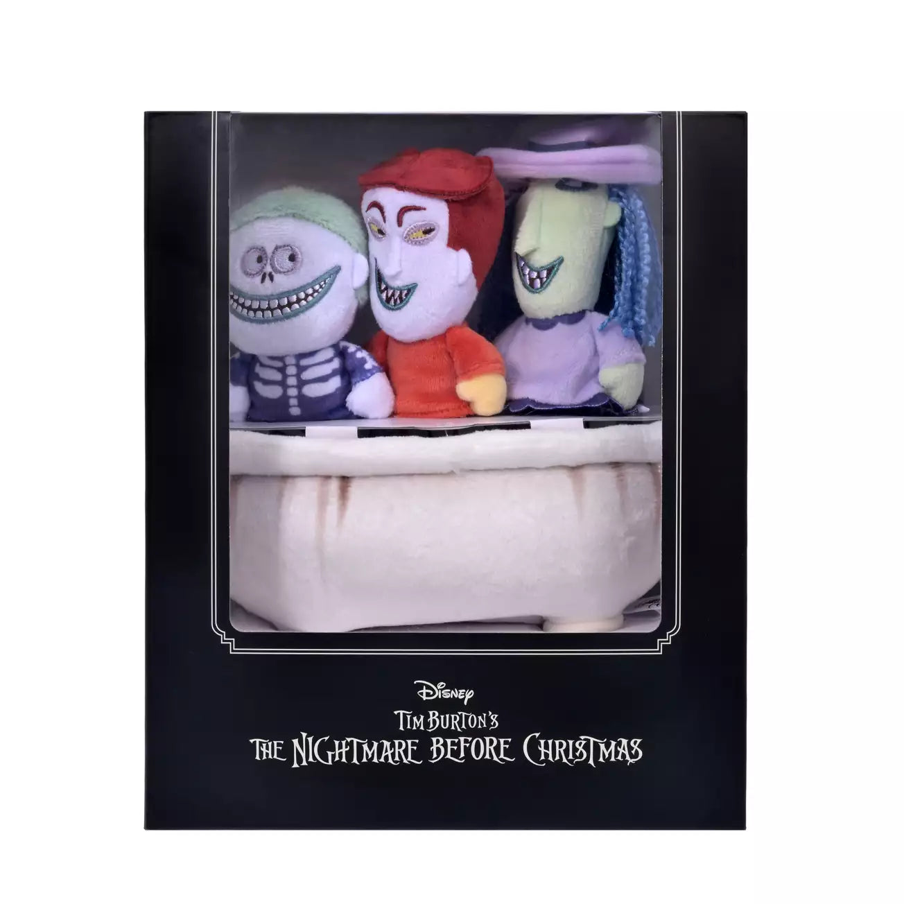 SEPT 7 PREORDER - Japan Disney Store - The Nightmare Before Christmas - StanDs - Lock, Shock & Barrel Plush Set