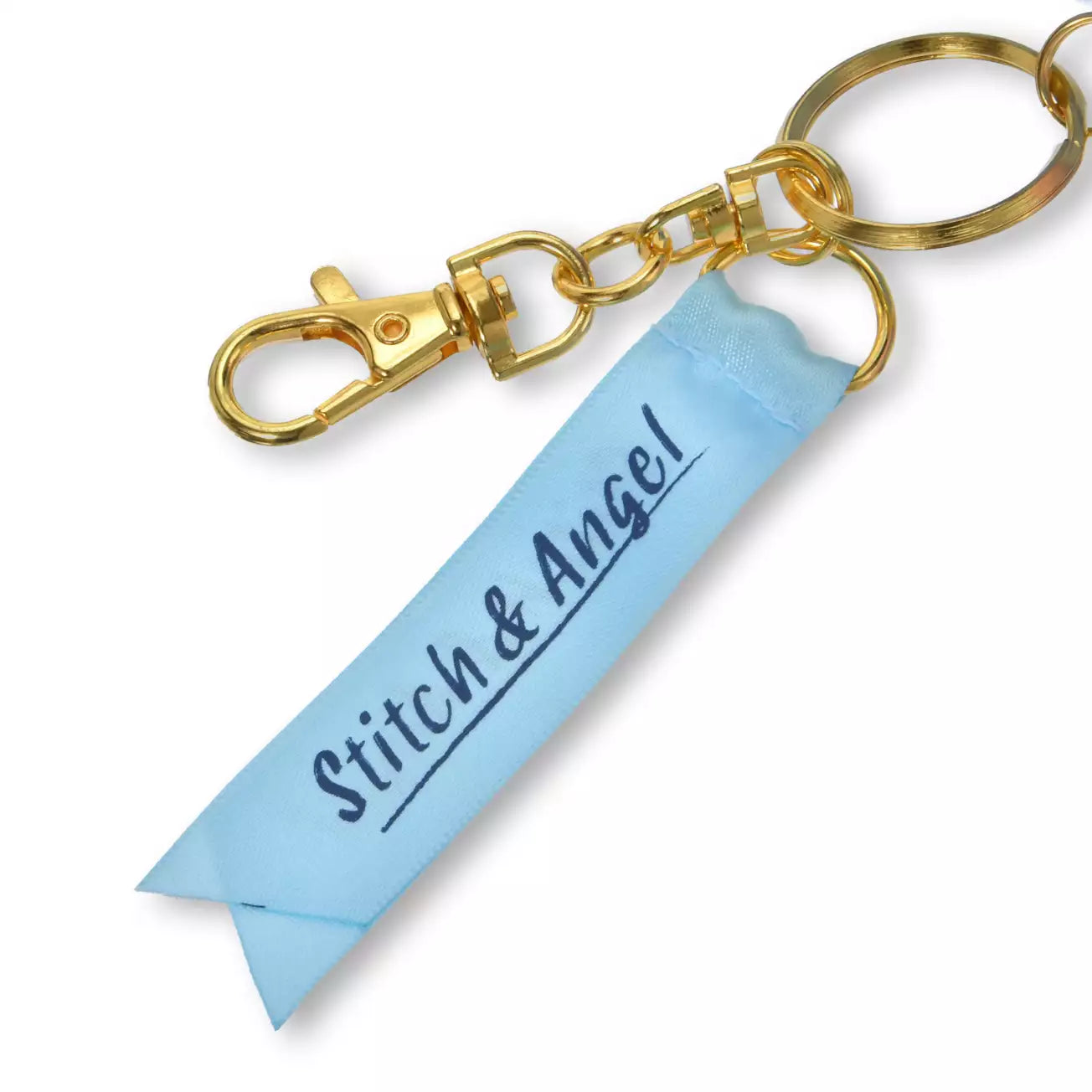 JULY 14 PREORDER - Japan Disney Store - Stitch & Angel Collection - Plush Keychain