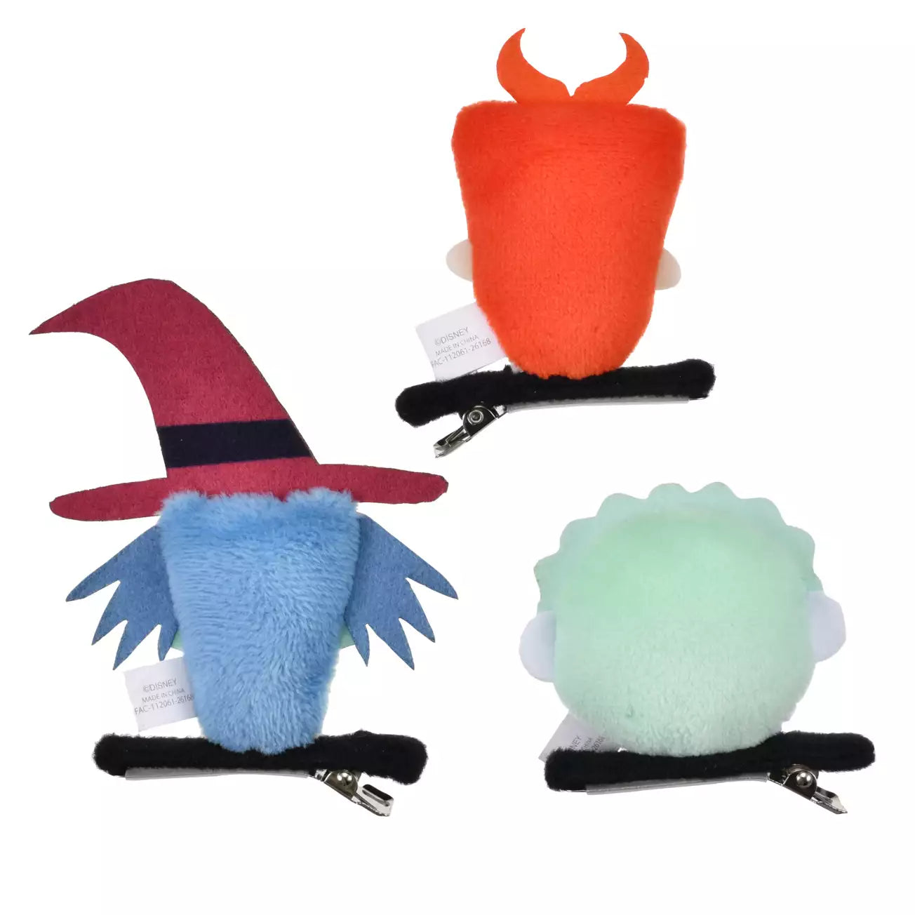 AUG 25 PREORDER - Japan Disney Store - Fashion / Costume Goods - The Nightmare Before Christmas - Lock, Shock & Barrel Hair Clip Set