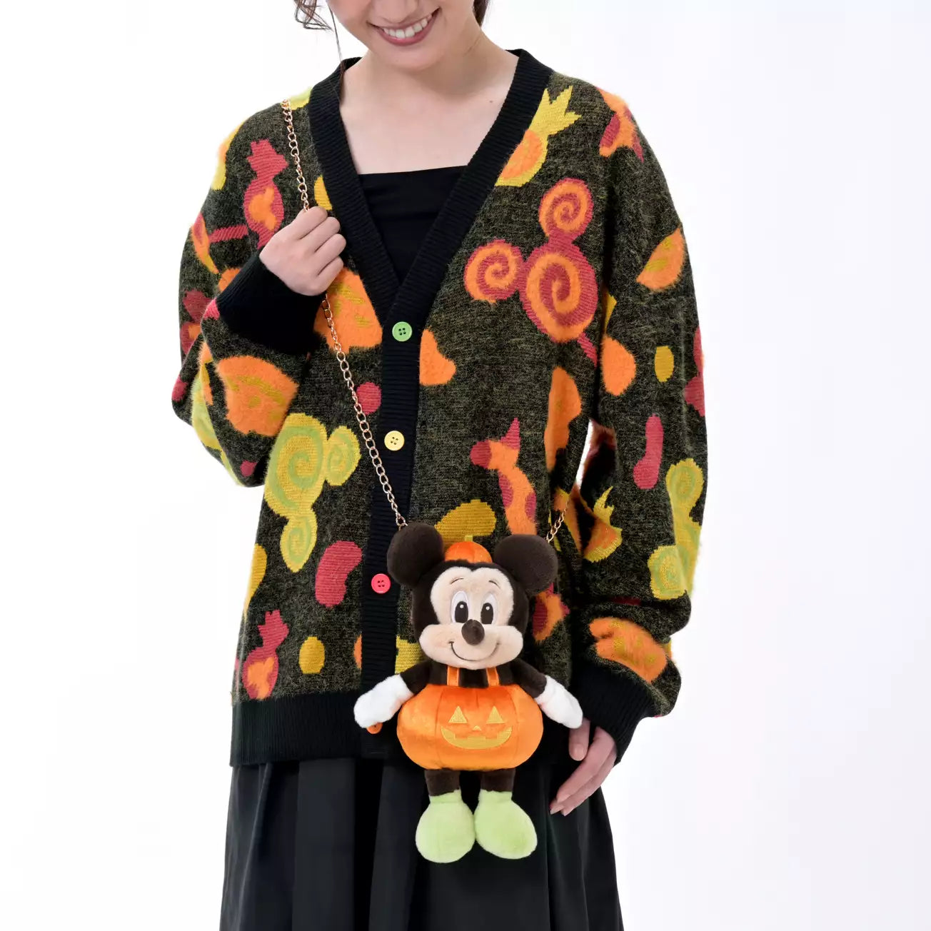 SEPT 1 PREORDER - Japan Disney Store - Halloween 2026 - Mickey Mouse - Plush Pumpkin Bag