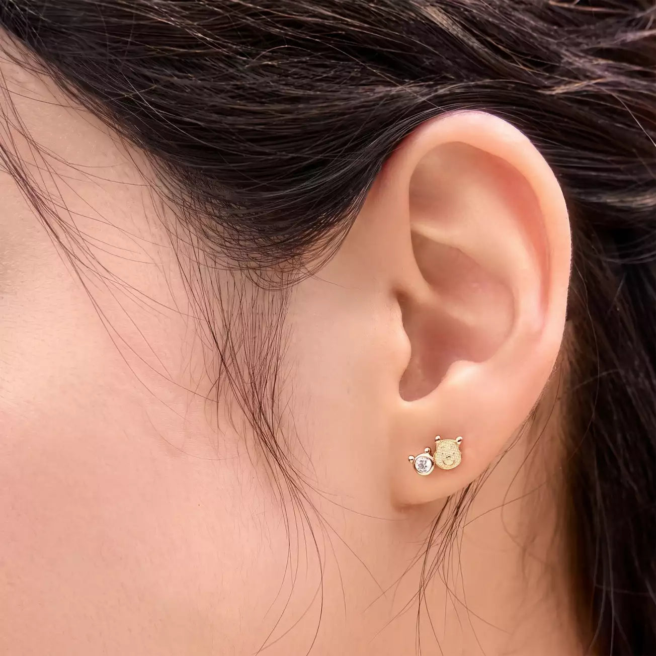 JULY 28 PREORDER - Japan Disney Store - Pooh Hunny Day 2026 - RAVIPA Winnie the Pooh Earrings
