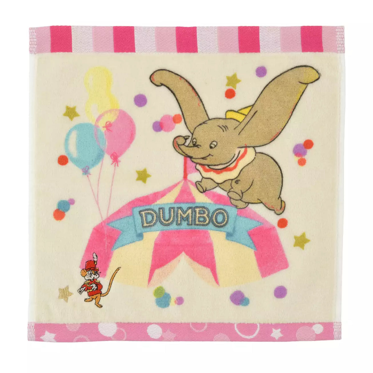 OCT 5 PREORDER - Japan Disney Store - Dumbo 85th Anniversary - Dumbo & Timothy Mini Towel