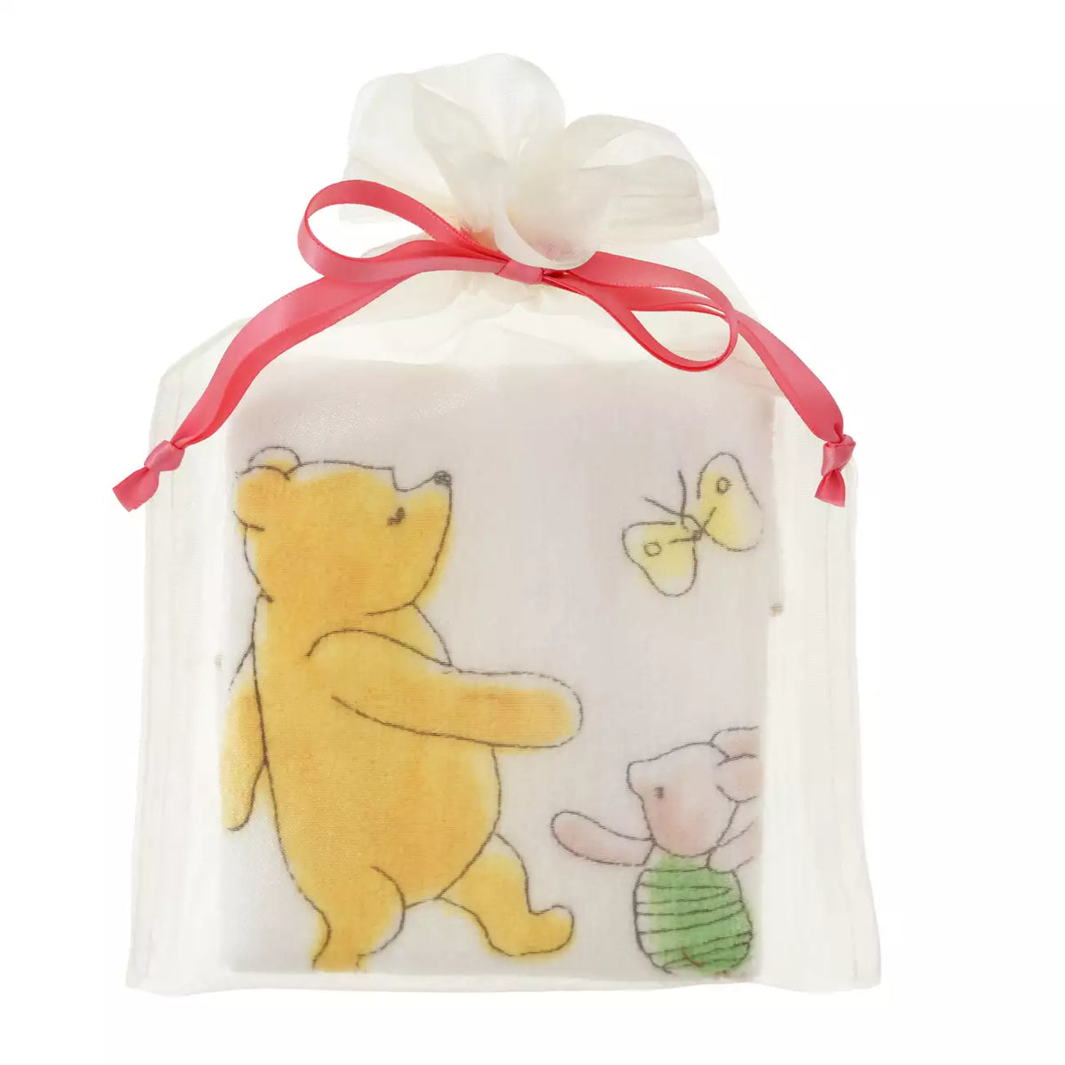 OCT 14 PREORDER - Japan Disney Store - 100 Years of Winnie the Pooh - Pooh & Piglet Mini Towel