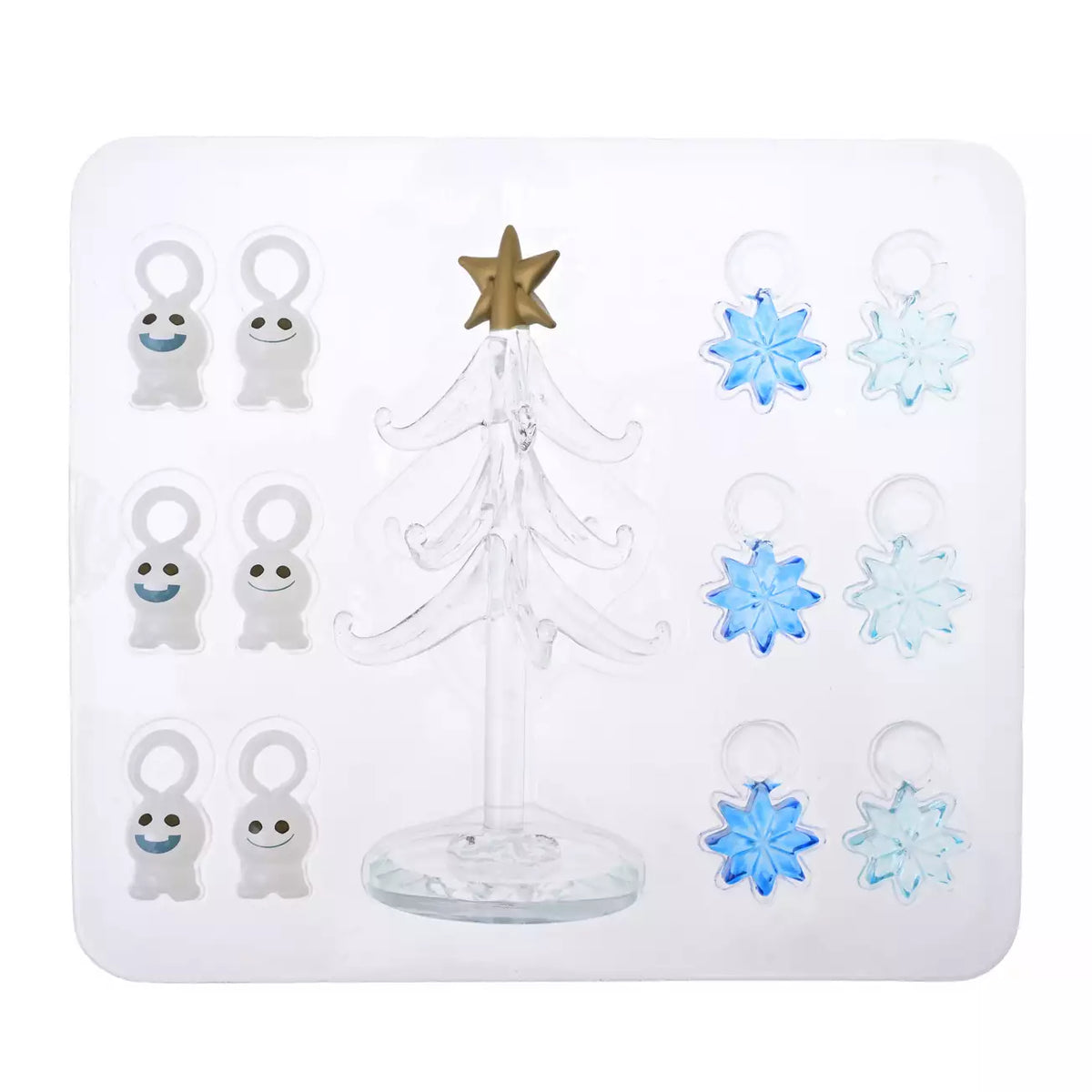 NOV 2 PREORDER - Japan Disney Store - Frozen Christmas - Snowgies Glass Tree