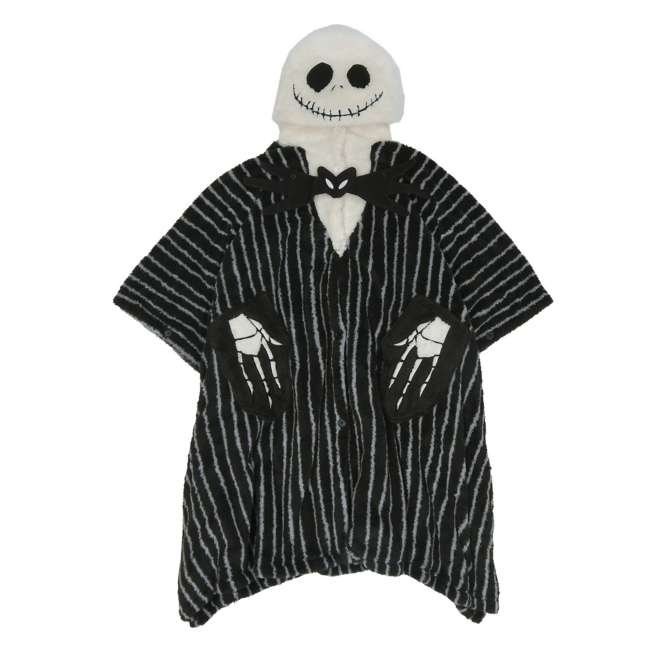 OCT 27 PREORDER - Japan Disney Store - Warm Goods - Jack Skellington Wearable Blanket