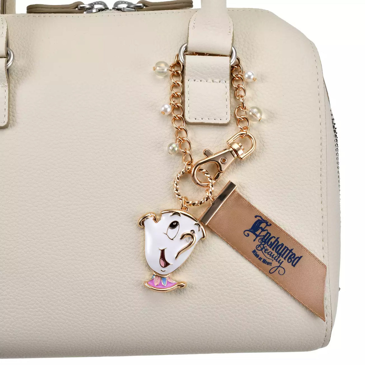 OCT 27 PREORDER - Japan Disney Store - Beauty & the Beast 35th Anniversary - Chip Bag Charm
