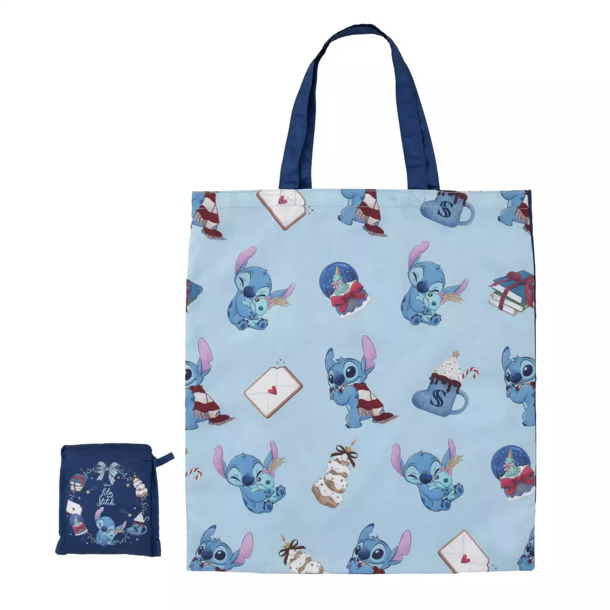 NOV 2 PREORDER - Japan Disney Store - Christmas 2026 - Stitch & Scrump Shopping Bag
